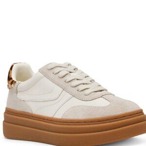Steve Madden Women's Dodge Suede and Leather Low-Top Gum Sole - Size - 7